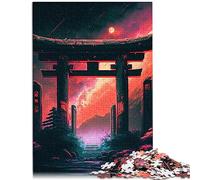 1000 Extra Large Piece Jigsaw Puzzle Gate to The Beyond Wooden Puzzles and The Jigsaw Puzzle 50x75cm