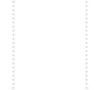 "1000 feuilles de listing autocopiantes blanc 240x12"" 2plis Bandes Caroll Détachables" - Blanc