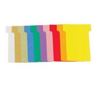 1000 Fiches en T 45x53mm N° 1.5 couleurs assorties Couleurs Assorties G