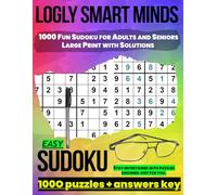 1000 Fun Sudoku for Adults and Seniors Large Print with Solutions: Stay entertained with puzzles designed just for you.