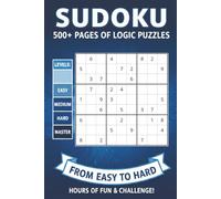 1000+ Large Print Sudoku Puzzles for Adults, Seniors, and Teens: Puzzles Ranging From Easy to Master