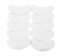 1000 Masque Blanc en Pièces Oculaire Jetable Non-tissé | Feuille de Papier Oculaire Légère, Facile à Déchirer, Affinité Cutanée, pour Hôtel et Voyage