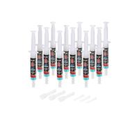 1000 Miglia BKR 4102 WET CÉRAMIQUE Lubrifiant Vélo - 144 ml (12x12 ml), Conditions de piste Humides/Mouillées/Boueuses, Seringues + applicateurs Drop et Huggie System, formule fluorescente parfumée