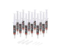 1000 Miglia BKR 6101 Lubrifiant Chaîne de Vélo pour Conditions de Froid Extrême jusqu'à -50°C et Pistes Enneigées - 144 ml (12x12ml), Seringue + applicateurs Drop et Huggie System, Formule Fluorescente
