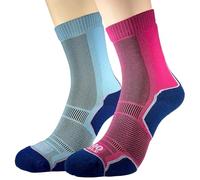 1000 Mile Bleu Marine/Violet Trek 2270N Lot de 2 Paires de Chaussures pour Femme Unisexe, 36-38