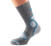 1000 Mile Chaussettes de Marche pour Homme 2 Saisons Gris/Orange - Taille M 39-42