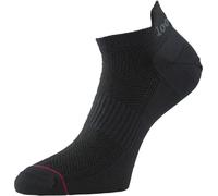 1000 Mile - Chaussettes Liner pour homme/femme unie RD1267 (35,5 EU - 38 EU) (Noir)