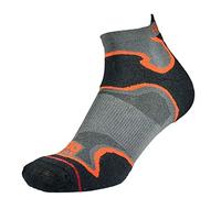 1000 Mile 2023 Chaussettes, Noir/Orange, L Homme