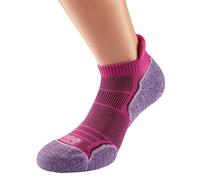 1000 Mile Run Socklet Ladies (Twin Pack) Small Pink/Lavander Small Pink/Lavander