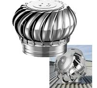 1000 mm / 40 pouces, pénétration de toit en acier inoxydable 304, acier galvanisé, contreventement interne, double roulement, éolienne pour ventilation de toit, pour maison, usine, grenier, ferme