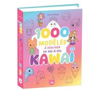1000 modèles ultra-simples à dessiner en pas à pas Kawai - Lise Herzog - Editions 365 - broché - Document jeunesse