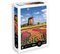 1000 p Champs de tulipes Hollande Multicolore G