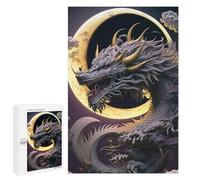 1000 PCS Adulte Puzzle Epic Dragon Moon Art travail Puzzle Pour Adultes Anti Stress Jouets Analyse Et Logique Défi Pour Résoudre 1000 PCS