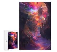 1000 PCS Casse-têtes pour Adolescents Fantasy Galaxy Landscape -5 Casse-têtes pour Adolescents Activités Familiales pour Anniversaire, Noël Et Cadeaux Uniques 1000 PCS