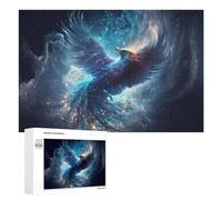 1000 PCS Casse-têtes pour Adolescents Galactic Phoenix Cosmic Artwork -1 Casse-têtes pour Adultes Jeu Pratique Défi Difficile Cadeaux Uniques pour Anniversaire Et Noël 1000 PCS