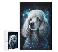 1000 PCS Casse-têtes pour Adolescents Galactic Poodle Portrait -3 Casse-têtes pour Adolescents Activités Familiales pour Anniversaire, Noël Et Cadeaux Uniques 1000 PCS