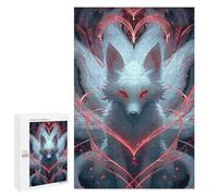 1000 PCS Casse-têtes pour Adolescents Magical Fox Artwork Casse-têtes pour Adolescents Activités Familiales pour Anniversaire, Noël Et Cadeaux Uniques 1000 PCS