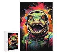 1000 PCS Casse-têtes pour Adolescents Space Dinosaur Adventure -6 Casse-têtes pour Adolescents Activités Familiales pour Anniversaire, Noël Et Cadeaux Uniques 1000 PCS