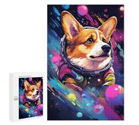 1000 PCS Casse-têtes pour Adolescents Space Dog Adventure-144 Casse-têtes pour Adolescents Activités Familiales pour Anniversaire, Noël Et Cadeaux Uniques 1000 PCS