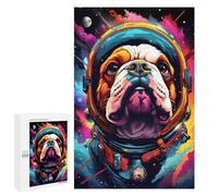 1000 PCS Casse-têtes pour Adolescents Space Dog Adventure-52 Casse-têtes pour Adolescents Activités Familiales pour Anniversaire, Noël Et Cadeaux Uniques 1000 PCS