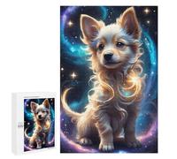 1000 PCS Jeux De Puzzle pour Adolescents Magical Cosmic Pup Jeux De Puzzle pour Adolescents : Détente, Divertissement Et Humour, Cadeaux Anti-Stress 1000 PCS