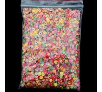 1000 Pcs/Pack Nail Art 3d Fruits Fimo Tranches Polymère Argile Bricolage Tranche Décoration Ongle Autocollant Mixte Stype Pour Le Choix En Gros