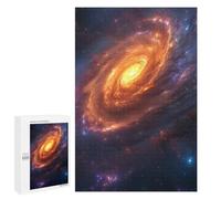 1000 PCS Puzzle Cosmic Spiral Galaxy-2 Puzzle pour Adolescents Course De Vitesse Manuelle Liste De Souhaits avec Le Père Noël Jouets Jeux Éducatifs 1000 PCS