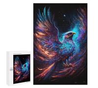 1000 PCS Puzzle Galactic Phoenix Art Print -6 Puzzle pour Adolescents Course De Vitesse Manuelle Liste De Souhaits avec Le Père Noël Jouets Jeux Éducatifs 1000 PCS