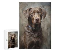 1000 PCS Puzzle pour Adolescents Chesapeake Bay Retriever Puzzle pour Adultes : Jeu De Réflexion Et De Rapidité, Défi À Relever 1000 PCS
