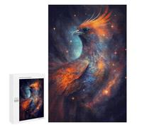 1000 PCS Puzzle pour Adolescents Cosmic Phoenix Art Print Puzzle pour Adultes - Jeux De Détente - Assemblage De Motifs - Cadeaux Uniques pour Anniversaire Et Noël 1000 PCS