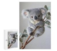 1000 PCS Puzzle pour Adolescents Cute Fluffy Koala Puzzle pour Adultes Jouets Anti-Stress Analyse Et Logique Interaction Parent-Enfant 1000 PCS
