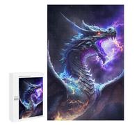 1000 PCS Puzzle pour Adolescents Dragon Ruler of The Galaxy Puzzles pour Adultes Jeu Manuel Assemblage De Motifs Cadeaux Uniques pour Anniversaire Et Noël 1000 PCS