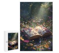 1000 PCS Puzzle pour Adolescents Enchanted Forest Book -1 Puzzles pour Adultes - Défi Difficile - Activités Amusantes À La Maison pour Les Jeux 1000 PCS