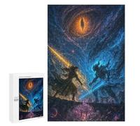 1000 PCS Puzzle pour Adolescents Epic Battle Under Cosmic Eye Puzzle Adulte, Jouet, Décoration Murale, Course De Vitesse Manuelle, Cadeaux Uniques pour Anniversaire Et Noël 1000 PCS