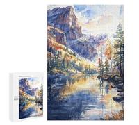 1000 PCS Puzzle pour Adolescents Mountain Solitude Puzzles pour Adolescents, Jeux Familiaux, Analyse Et Logique, Défi Éducatif 1000 PCS