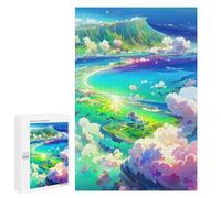 1000 PCS Puzzle Pour Adolescents Serene Cloudscape Puzzle Adolescent Jouet Anti-stress Maison Vacances Loisir Défi Éducation 1000 PCS