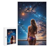 1000 PCS Puzzle pour Adolescents Sexy Space Girl Puzzles pour Adolescents, Jeux Familiaux, Analyse Et Logique, Défi Éducatif 1000 PCS
