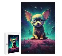 1000 PCS Puzzle pour Adolescents Space Pup Adventure -42 Puzzles pour Adultes - Défi Difficile - Activités Amusantes À La Maison pour Les Jeux 1000 PCS