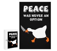 1000 PCS Puzzle pour Adolescents Untitled Goose Knife Puzzles pour Adultes Jeu Manuel Assemblage De Motifs Cadeaux Uniques pour Anniversaire Et Noël 1000 PCS