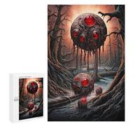 1000 PCS Puzzle pour Adultes Alien Invasion on Earth Puzzles pour Adultes - Jeux De Détente - Assemblage De Motifs - Idée Cadeau pour Toute La Famille 1000 PCS