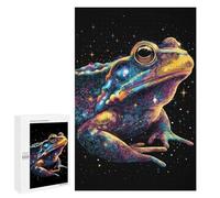 1000 PCS Puzzle pour Adultes Cosmic Frog Art Print Puzzles pour Adolescents - Passe-Temps À La Maison - Jeu Éducatif Familial Stimulant À Compléter 1000 PCS