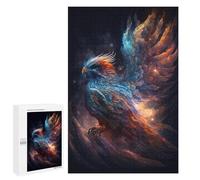 1000 PCS Puzzle pour Adultes Cosmic Phoenix Artwork Puzzle pour Adolescents : Améliore La Mémoire. Chaque Pièce Est Unique - Jouets Éducatifs d'apprentissage 1000 PCS