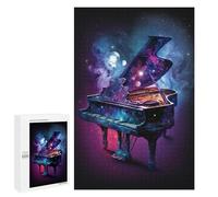 1000 PCS Puzzle pour Adultes Cosmic Piano Fantasy-2 Puzzles pour Adolescents - Passe-Temps À La Maison - Jeu Éducatif Familial Stimulant À Compléter 1000 PCS