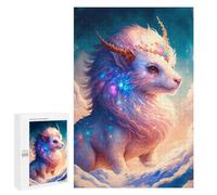 1000 PCS Puzzle pour Adultes Fantasy Celestial Beast Art Print Puzzle pour Adolescents : Améliore La Mémoire. Chaque Pièce Est Unique - Jouets Éducatifs d'apprentissage 1000 PCS