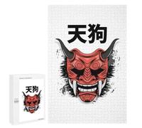 1000 PCS Puzzle pour Adultes Oni Demon Puzzles pour Adultes - Jeux De Détente - Assemblage De Motifs - Idée Cadeau pour Toute La Famille 1000 PCS