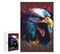 1000 PCS Puzzle pour Adultes The Majestic Eagle 1 Puzzles pour Adultes - Jeux De Détente - Assemblage De Motifs - Idée Cadeau pour Toute La Famille 1000 PCS
