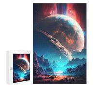 1000 PCS Puzzle pour Adultes The New Planet Universe Puzzles pour Adultes - Jeux De Détente - Assemblage De Motifs - Idée Cadeau pour Toute La Famille 1000 PCS