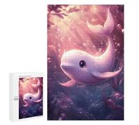 1000 PCS Puzzle pour Adultes Whale Fantasy Underwater Art Puzzles pour Adolescents - Passe-Temps À La Maison - Jeu Éducatif Familial Stimulant À Compléter 1000 PCS