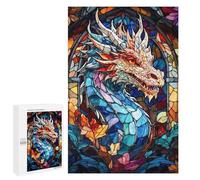 1000 PCS Puzzles Abstract Dragon Puzzles pour Adolescents Découpe De Précision Activités Amusantes À La Maison Jeu Stimulant Et Jeux en Famille 1000 PCS