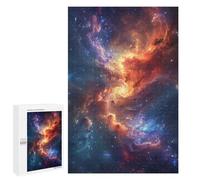 1000 PCS Puzzles Cosmic Nebula Galaxy-2 Puzzles pour Adolescents : Amusants Et Humoristiques ! Chaque Pièce Est Unique - Jouets Éducatifs